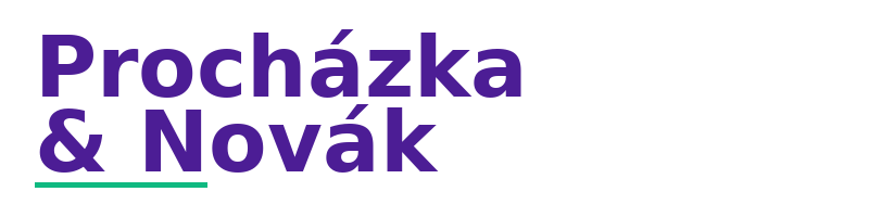 Procházka & Novák logo